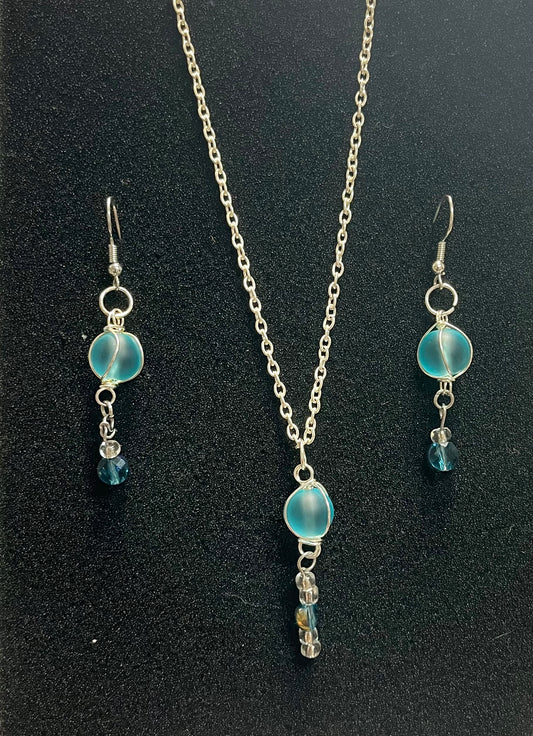 Martha Necklace and Earrings Set